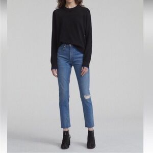 Rag & Bone Pamela Cropped High Rise Skinny Jeans. Size 25.
